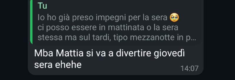 Chi glielo dice che in realtà …