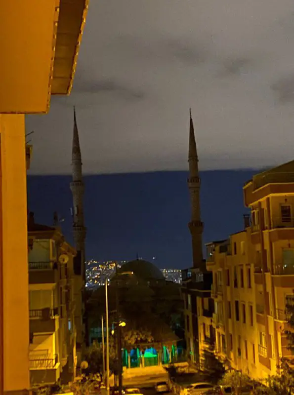 Анкара Турция. 29.11.2023 Время 19:40 Облака …