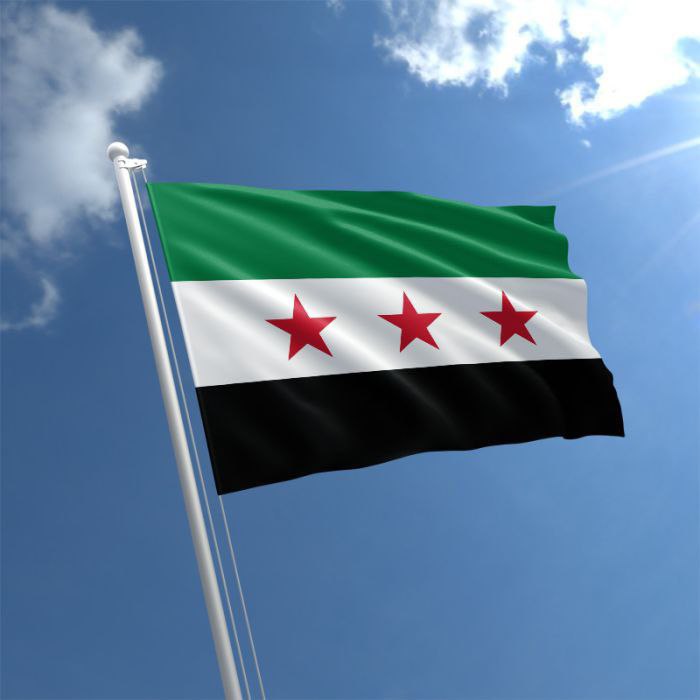 New official flag of Syria.