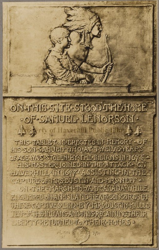 **Plaque on the Home of Samuel …