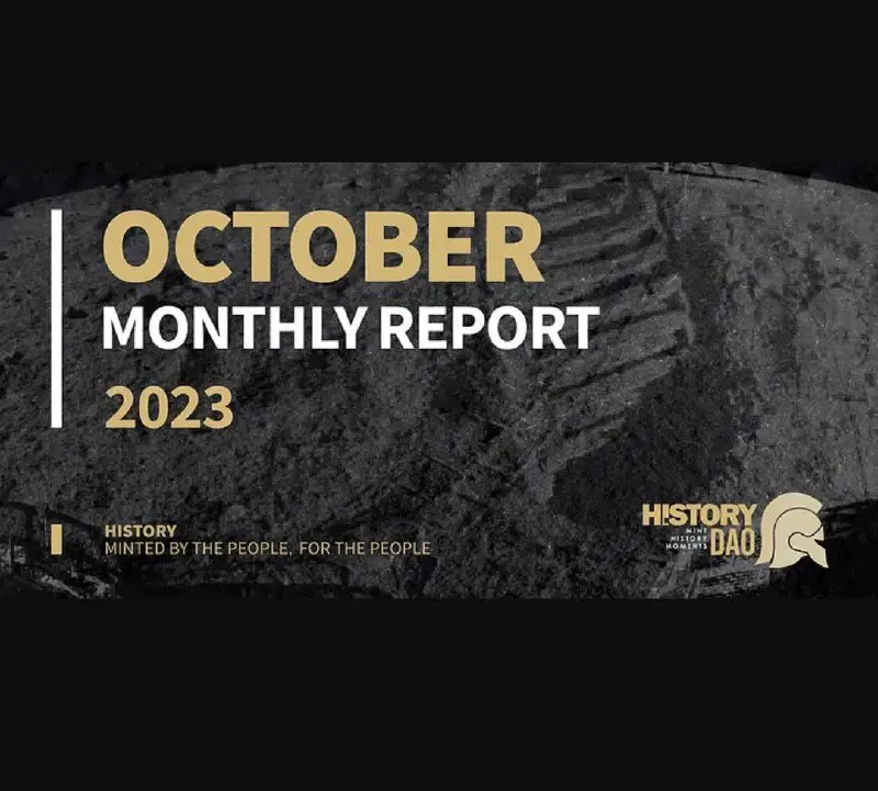[#HistoryDAO](?q=%23HistoryDAO) October Monthly Report is out!***👀***