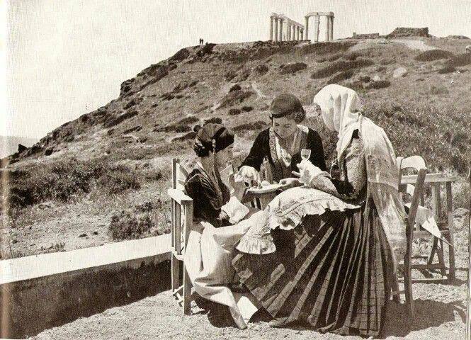 ***🇬🇷*** Greek women enjoying a repast, …