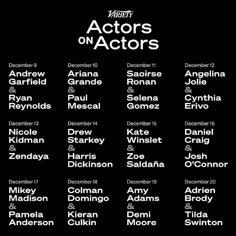 Новый 21 сезон **Variety's Actors on …