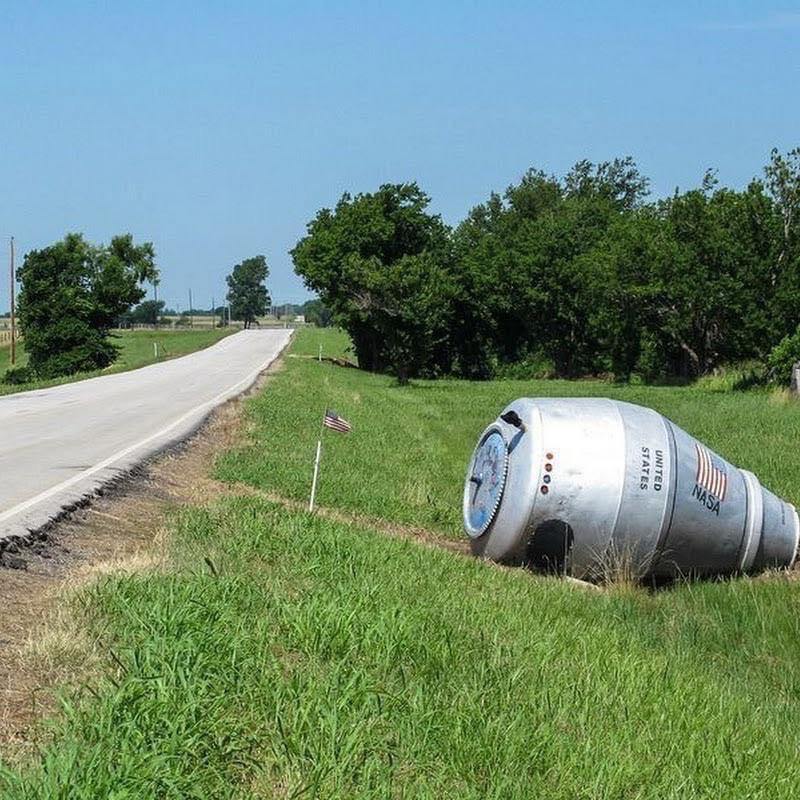 In 1971, a cement truck crashed …