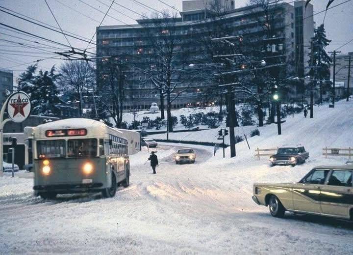 Seattle snowstorm 1969.