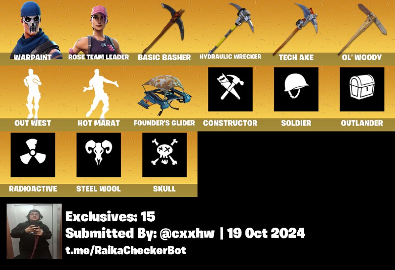 **[PC] 11 skins | OG STW …