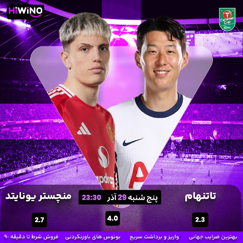 ***⚽️*** تاتنهام ***?*** vs ***?*** منچستر …