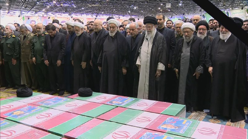 ***?*** Ayatollah Khamenei leading prayers over …