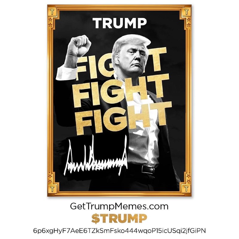 Trump launched the $TRUMP memcoin, which …