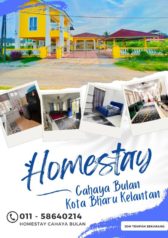 ***🏠*****Homestay Cahaya Bulan** ***👉🏻***