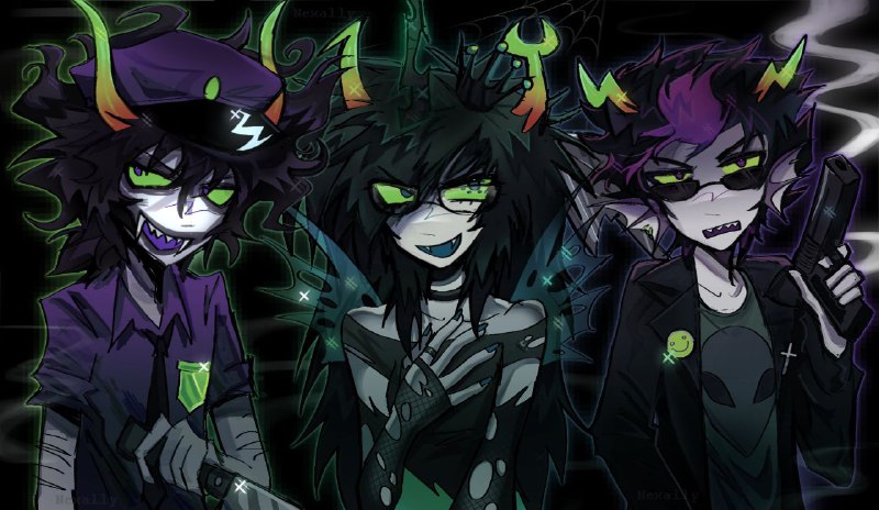 [#vriska](?q=%23vriska) [#gamzee](?q=%23gamzee) [#eridan](?q=%23eridan)