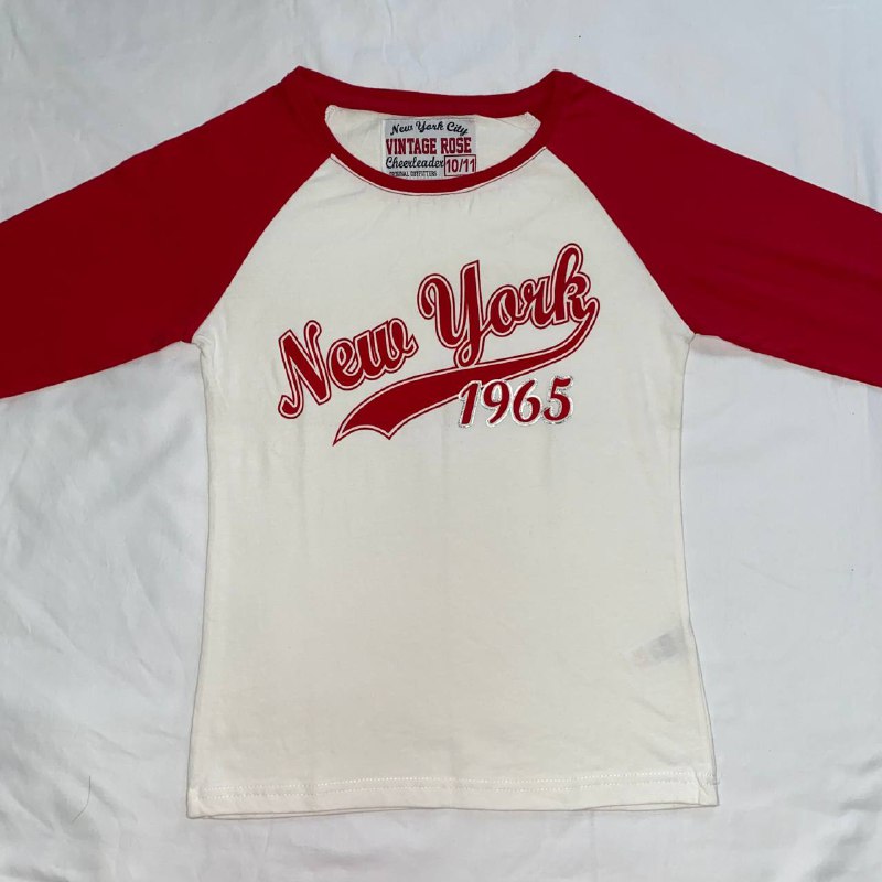 **new york vintage** **raglan** **long sleeve …