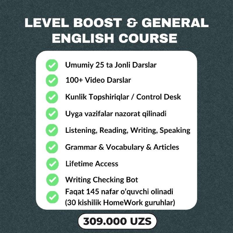 *****⭐***** **General English for B1+ Level**