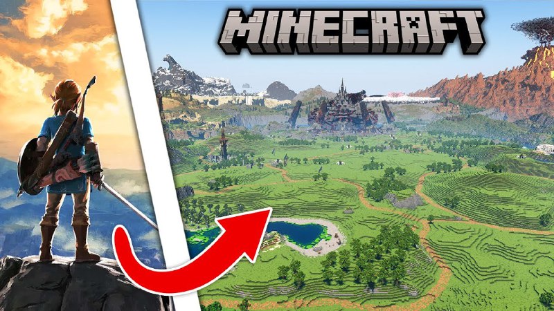 ► [Фанат Minecraft воссоздал мир The …