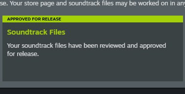 пройти модерацию саундтрека для игры оказалось …