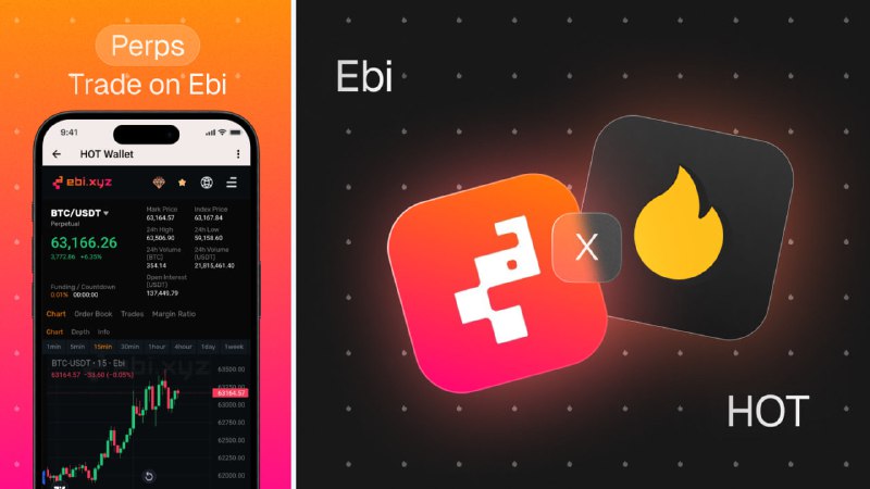 ***⚡***[**HOT x ebi.xyz Integration**](https://cointelegraph.com/press-releases/ebixyz-becomes-the-first-perpetual-dex-to-integrated-with-hot-wallet-on-telegram)***⚡***