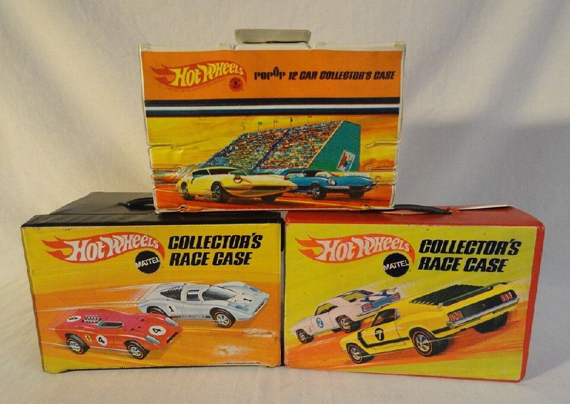 LOOK! THREE 1960`S MATTEL HOT WHEELS …