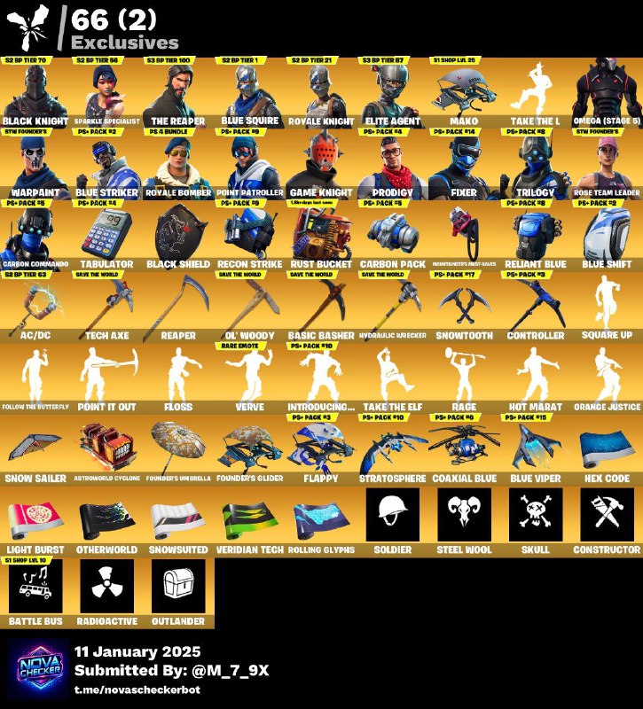 **[PC] 131 skins | OG STW …