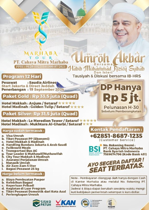 *UMRAH AKBAR BERSAMA HABIB MUHAMMAD RIZIEQ …