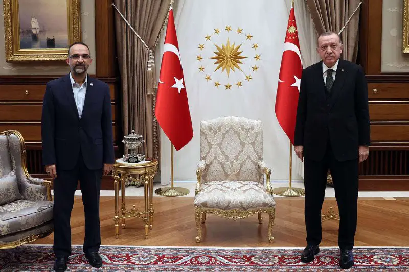 *Cumhurbaşkanı Erdoğan ile HÜDA PAR Genel Başkanı Sağlam görüştü*