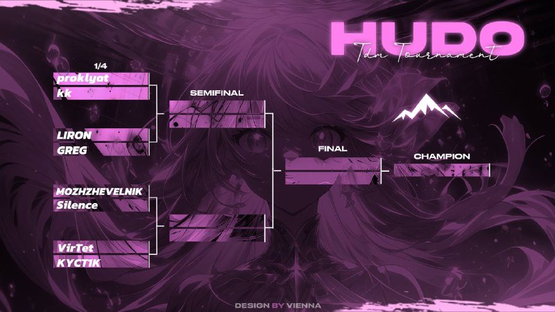 *****🌟*****[HUDO TDM TOURNAMENT](https://t.me/HUDOTDMM)