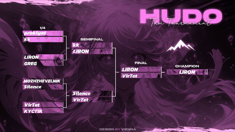 ***🌟***[**HUDO TDM TOURNAMENT**](https://t.me/HUDOTDMM)