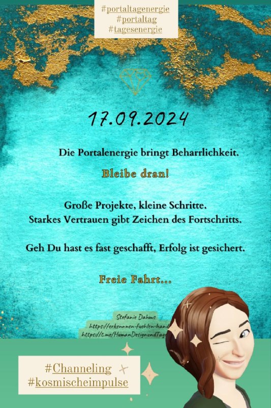 Portaltag 17.9.2024***✨***