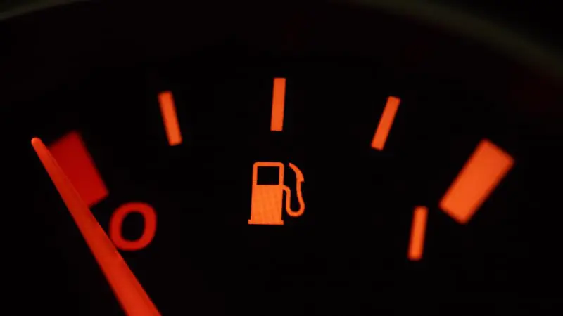 Yesterday the petrol warning light came …