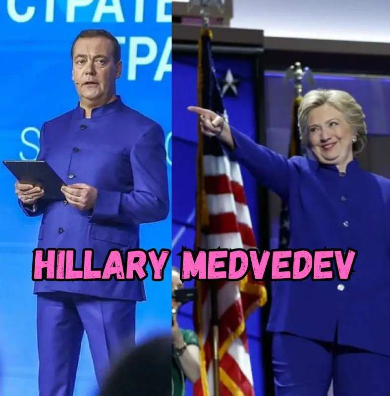 *****🇷🇺*** Medvedev, prečo sa obliekaš ako …