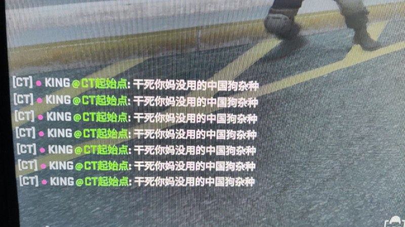 这两个畜生不知道是台湾还是香港的畜生，在这骂中国人？以后玩cs2看见他们两个使劲骂***?******?***
