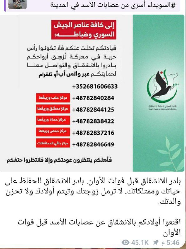 ما يجري في سوريا خطير للغاية!