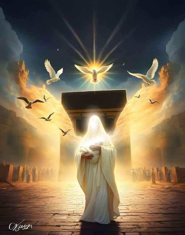 وَلَدتْهُ في حَرم الإلهِ وأمْنهِ