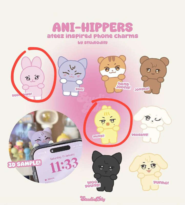 wts ateez aniteez mingi seonghwa fanmade …
