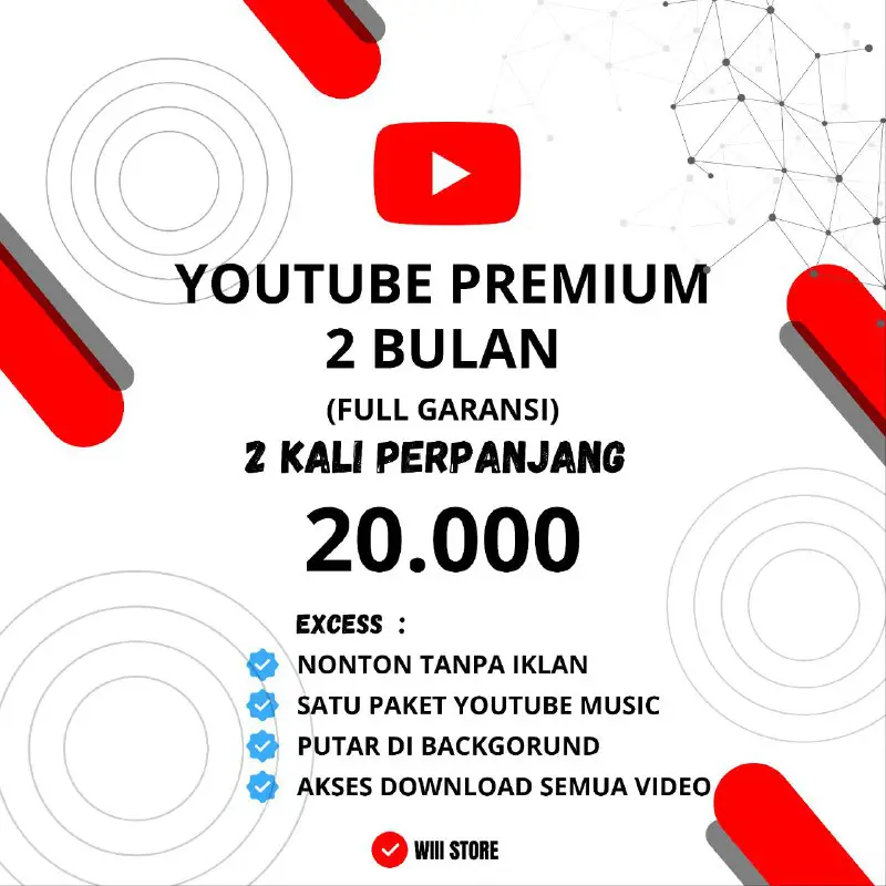 ***📹*****PRICELIST YOUTUBE PREMIUM*****📹***