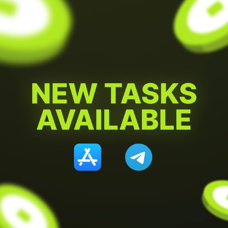 New tasks are available on the …