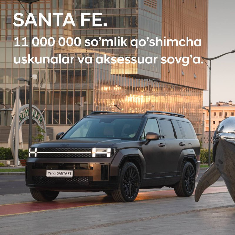 Yangi Hyundai Santa Fe avtomobilini xarid …