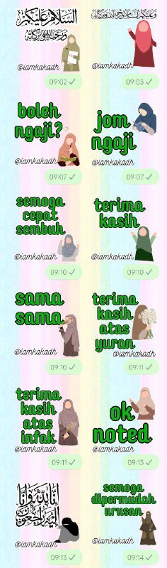 Buat sticker wasap guna canva je. …