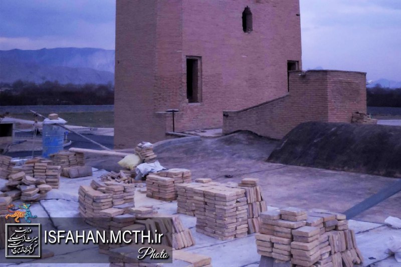 ***🔴***آغاز عملیات مرمت مسجد جامع اشترجان