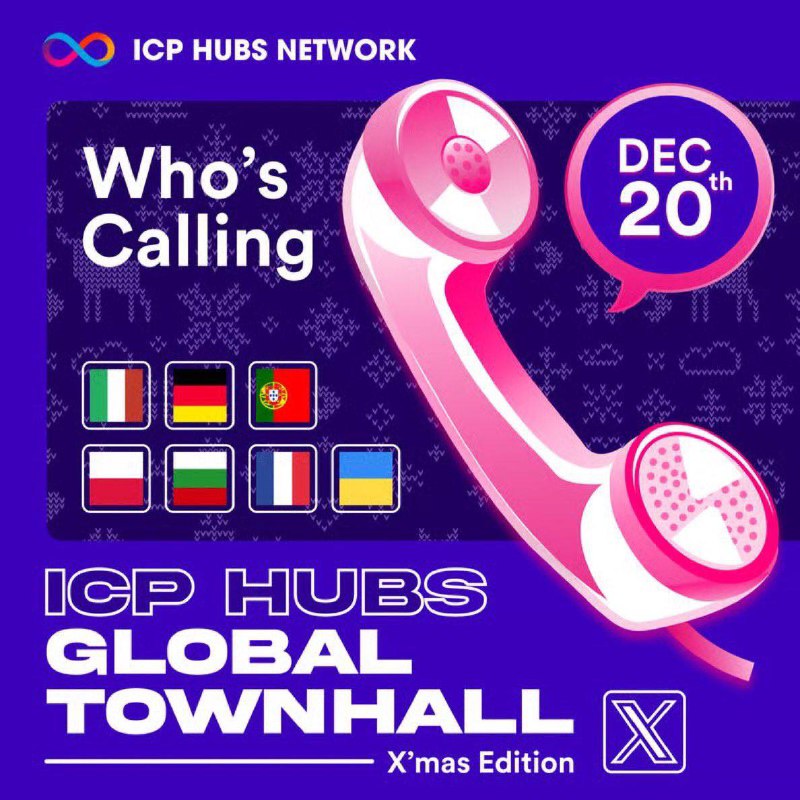 ***🌎*** [ICP Global Townhall починається через …