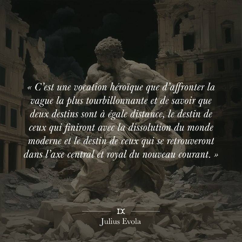 *****🖋*** Révolte contre le monde moderne** …