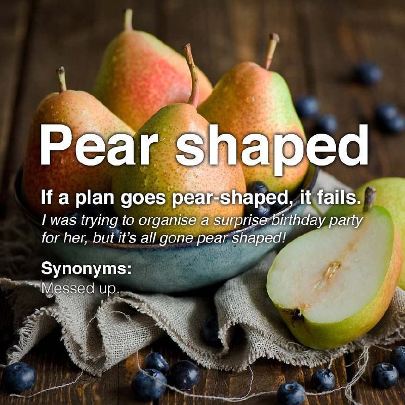 ***✏*** PEAR SHAPED