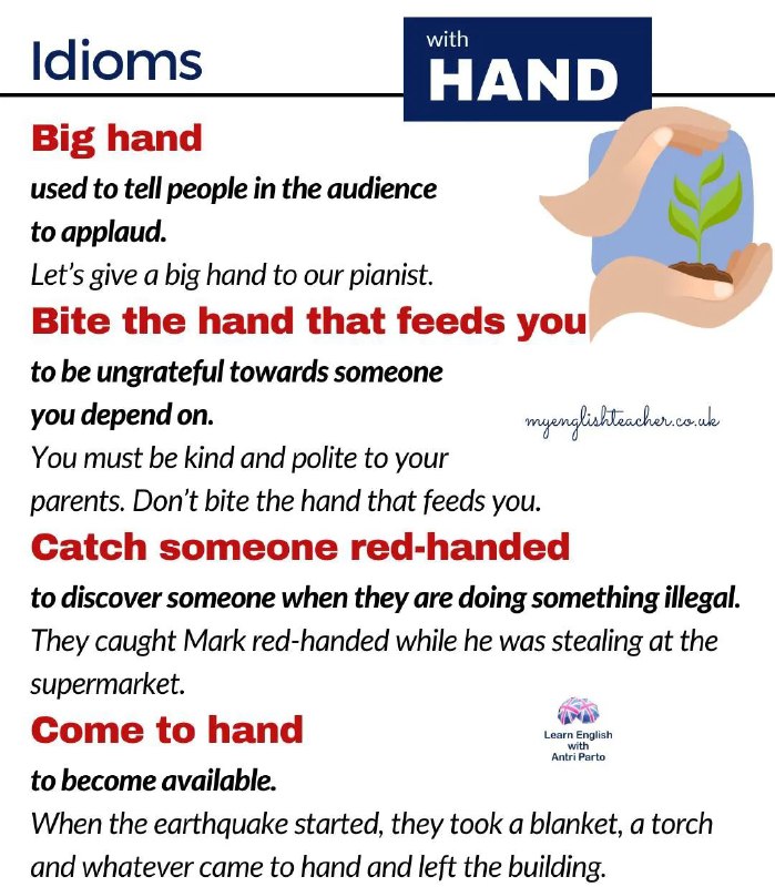 English Idioms ***❤️*** **▬▬▬▬▬▬▬▬▬▬▬▬