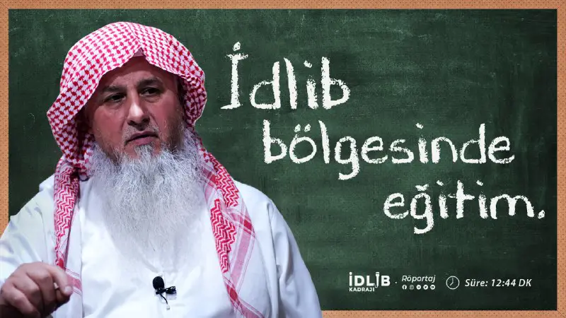 **İdlib'de Özel Bir Okul