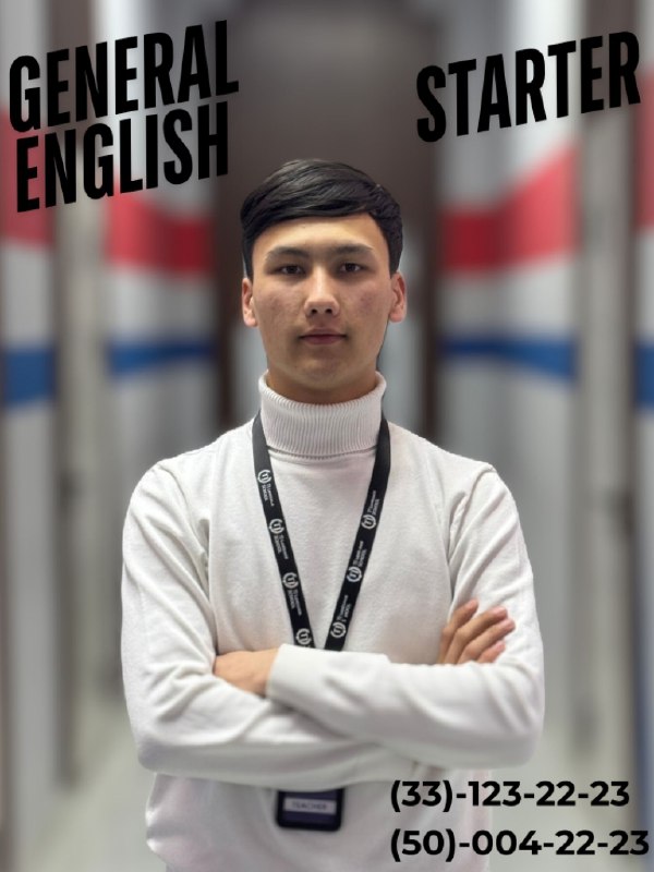 *****📢*** GENERAL ENGLISH kursiga start berildi!*****📢***