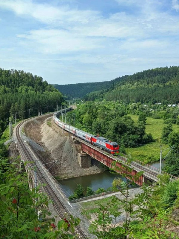 ***🚂*** Самая длинная железнодорожная линия в …