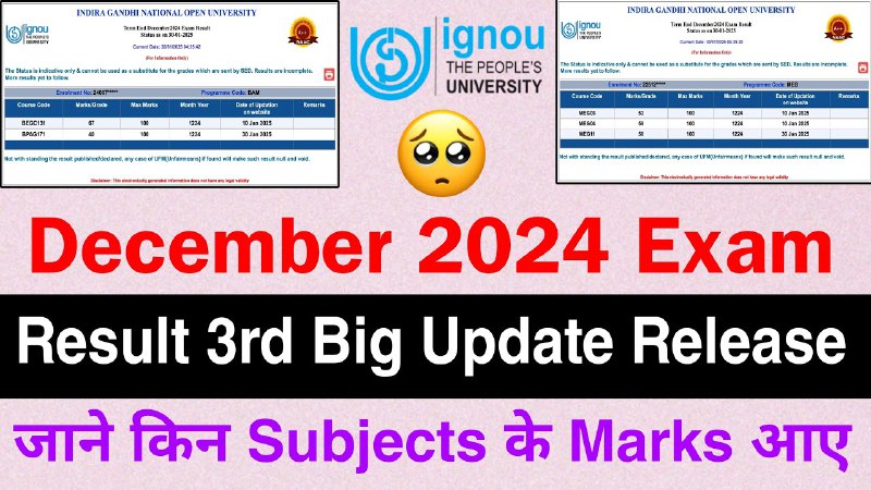 **Result 3rd Big Update