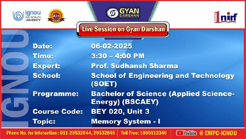 IGNOU RC Delhi-3