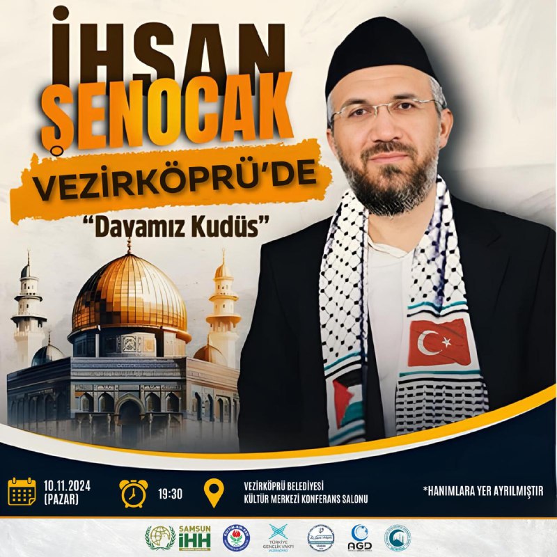 İhsan Şenocak Vezirköprü'de