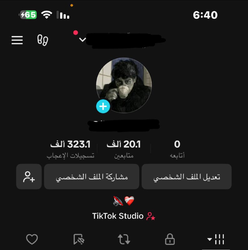 ~~**تيك متابعين** 20K **قابل للزياده