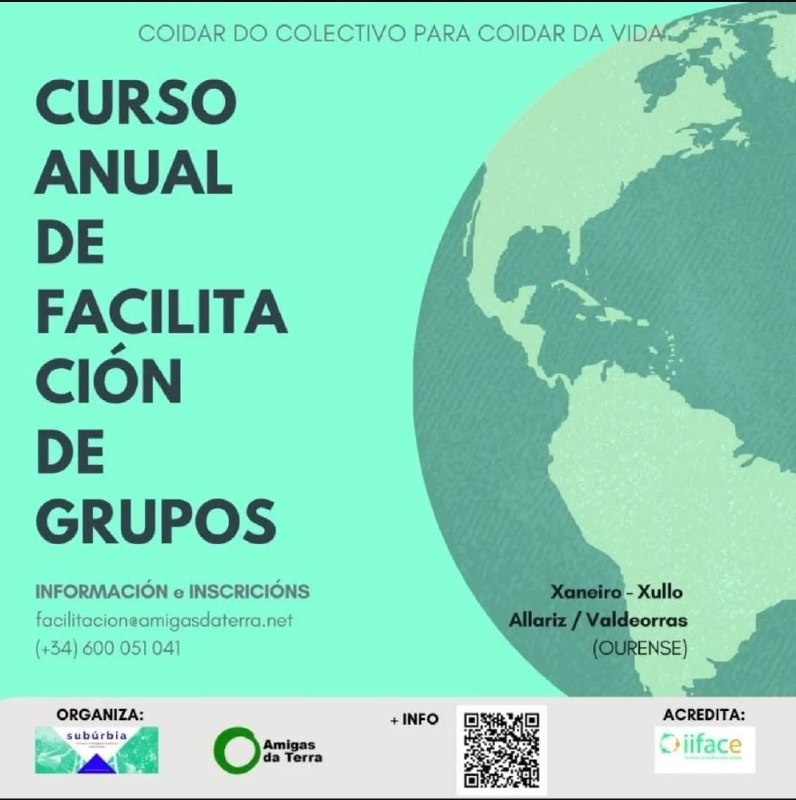 **Curso anual de Facilitación de grupos** …